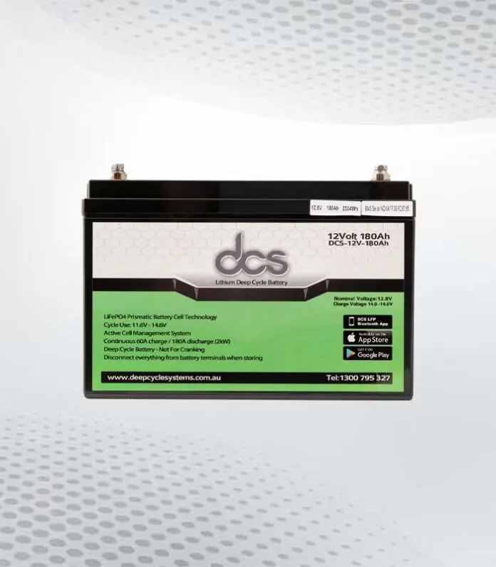 diep opgeladen batterij
