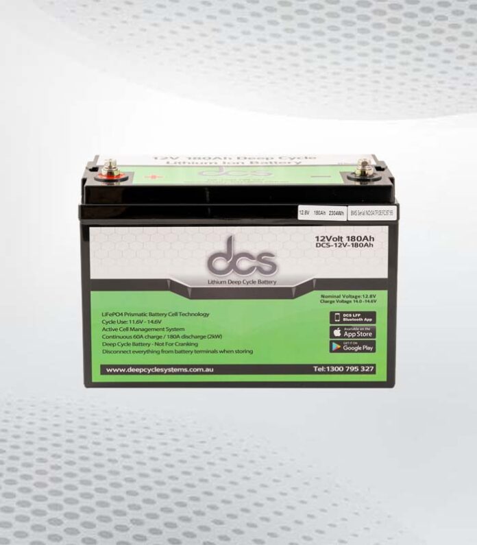 Pacco batteria al litio 12v
